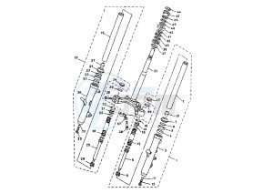 YP MAJESTY 125 drawing FRONT FORK MY01