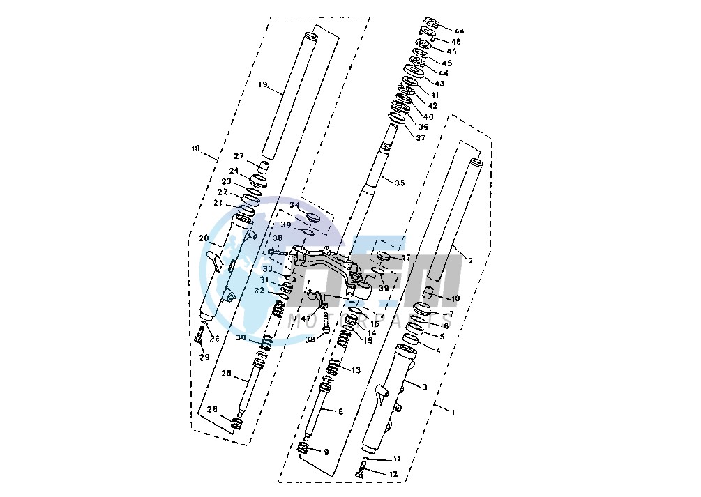 FRONT FORK MY01