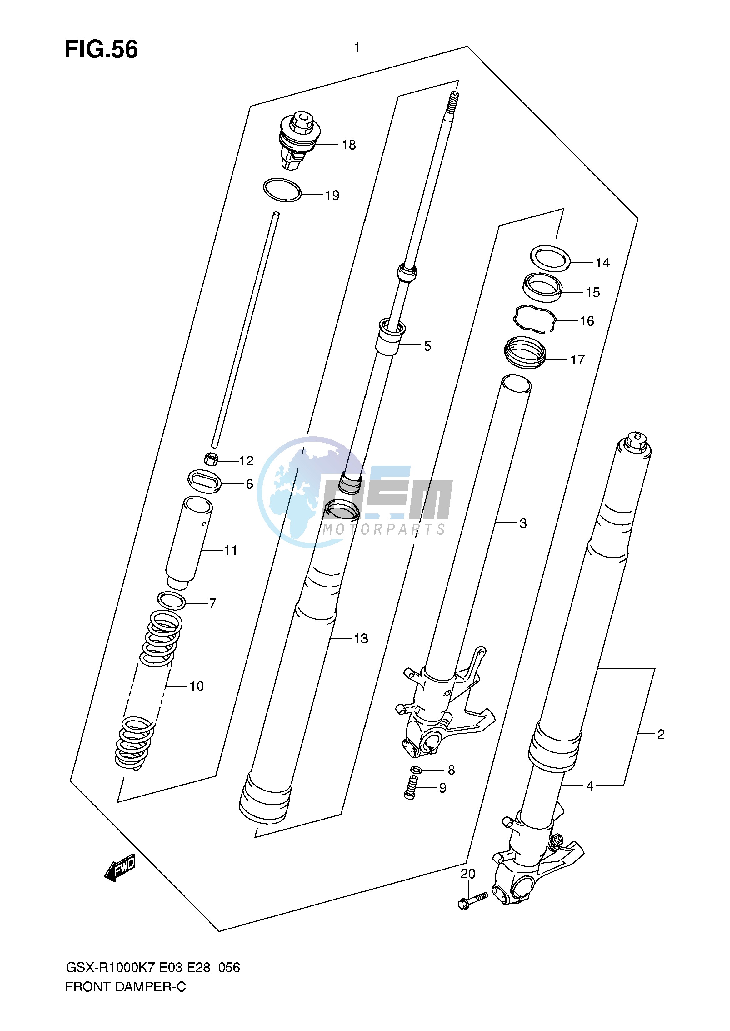 FRONT DAMPER