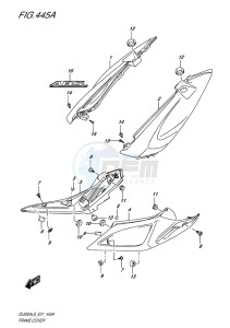 DL650 ABS V-STROM EU drawing FRAME COVER