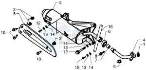 X9 250 drawing Silencer