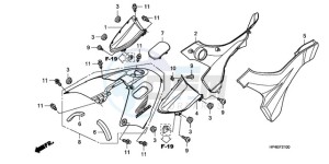 TRX420FMA Europe Direct - (ED / 4WD) drawing BODY COVER