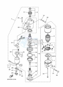 F150BETX drawing STARTER-MOTOR