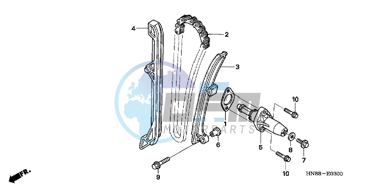 CAM CHAIN/ TENSIONER