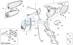 SR 50 H2O new ie AND carb. drawing Tail light