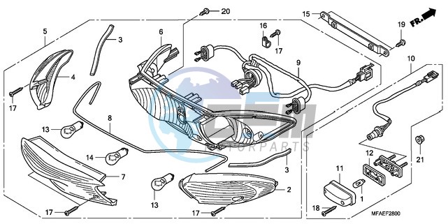 REAR COMBINATION LIGHT