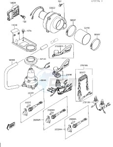 JB 650 A [JET MATE] (A1-A2) [JET MATE] drawing BILGE PUMP