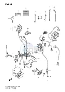 LT-F500F (P28-P33) drawing WIRING HARNESS (MODEL K4 K5)