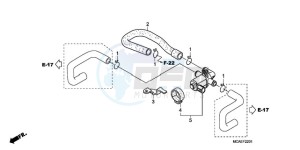 GL18009 Korea - (KO / AB) drawing AIR INJECTION VALVE