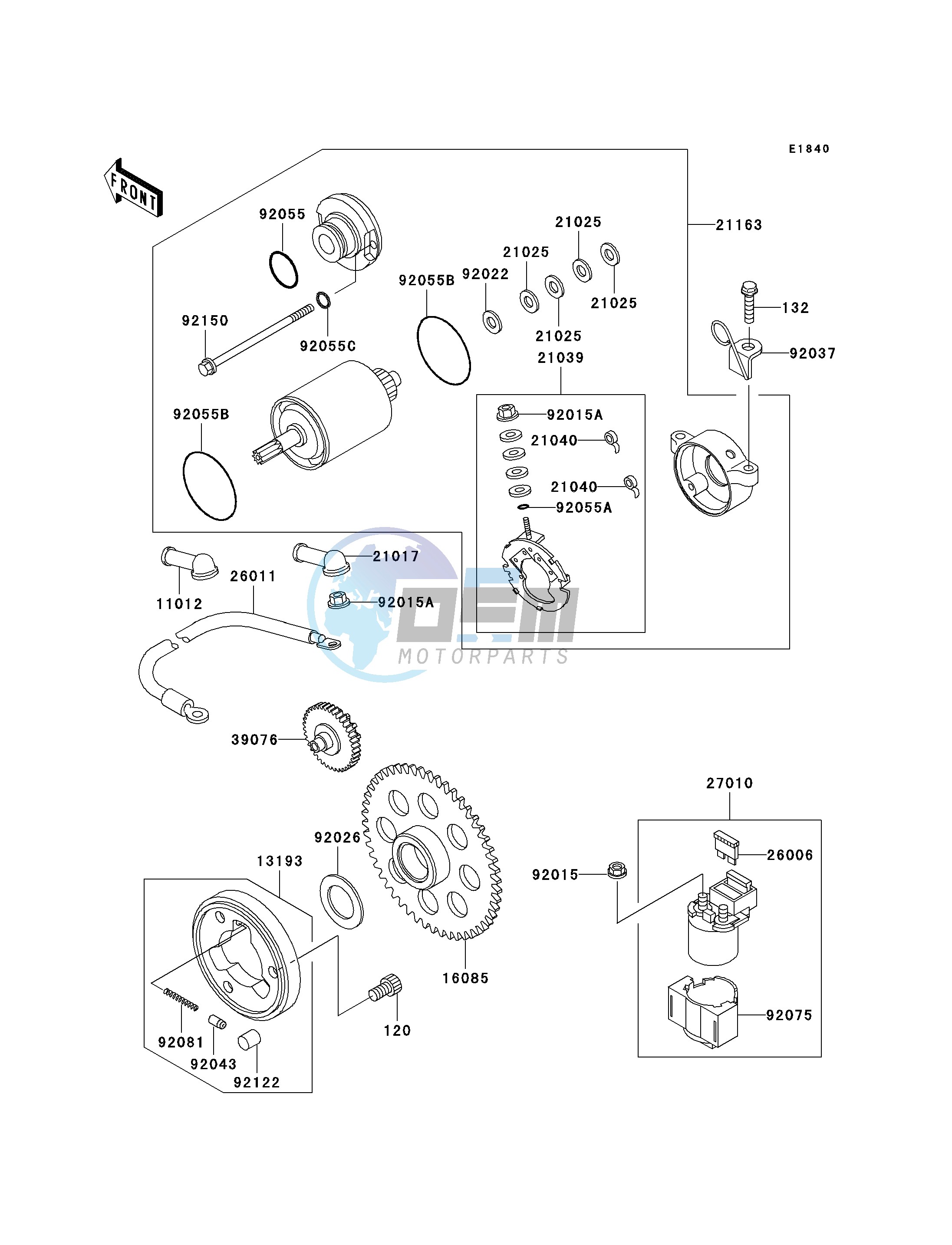 STARTER MOTOR