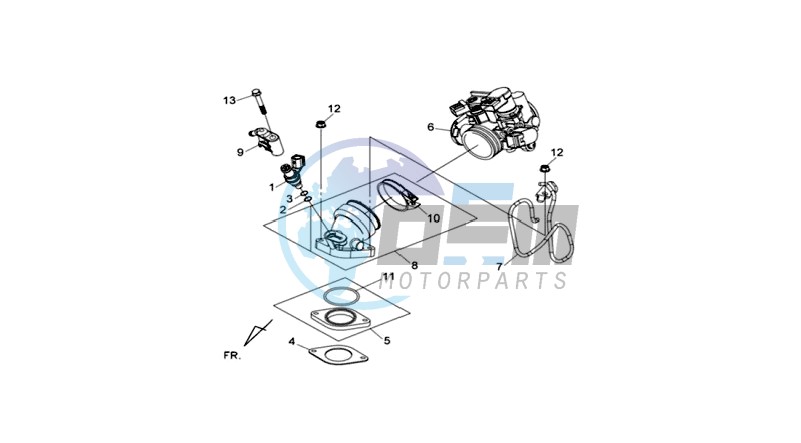 INLET / FUEL INJECTOR / THROTTLE VALVE BODY