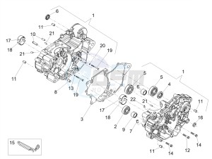 RX 125 E4 (EMEA) drawing Crankcases I