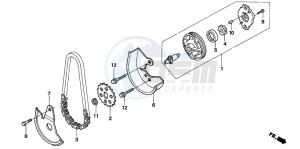 SH125S drawing OIL PUMP