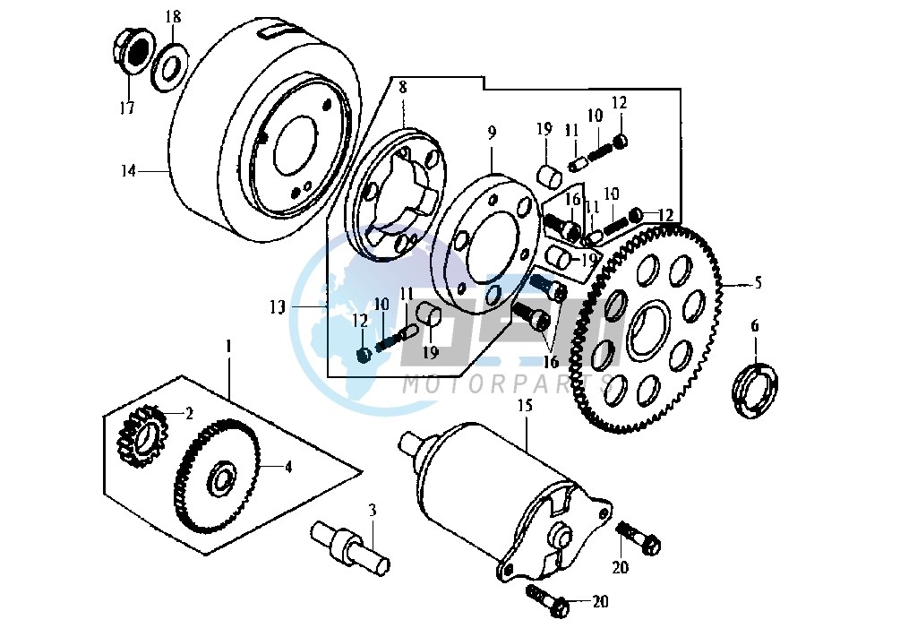 STARTING MOTOR