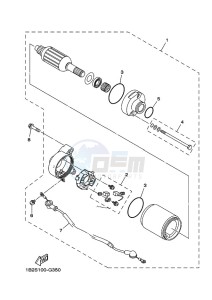 TT-R125LWE (2PTJ) drawing STARTING MOTOR