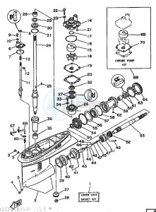 140AETO drawing PROPELLER-HOUSING-AND-TRANSMISSION-1