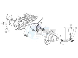 Runner 50 SP Race drawing Starter - Electric starter