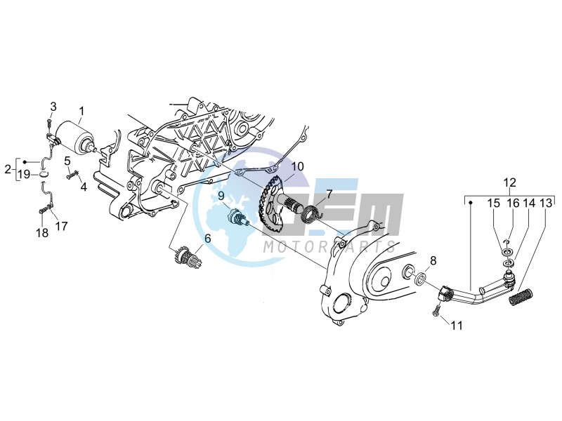 Starter - Electric starter