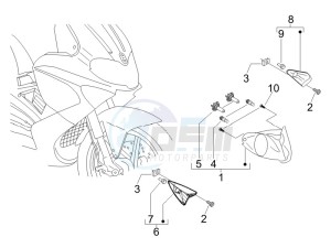 Runner 125 VX 4t e3 drawing Head lamp - Turn signal lamps