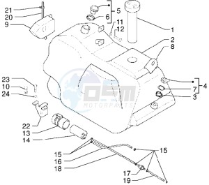 X9 250 drawing Fuel Tank