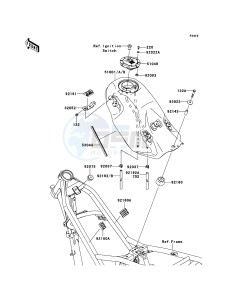 D-TRACKER 125 KLX125DCF XX (EU ME A(FRICA) drawing Fuel Tank