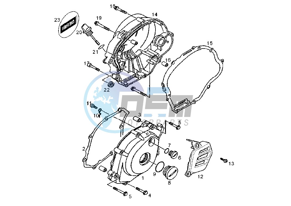 CRANKCASE COVER