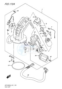 GSF-1250S ABS BANDIT EU drawing FUEL PUMP