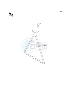 KX 125 L [KX125] (L1) [KX125] drawing STAND-- S- -