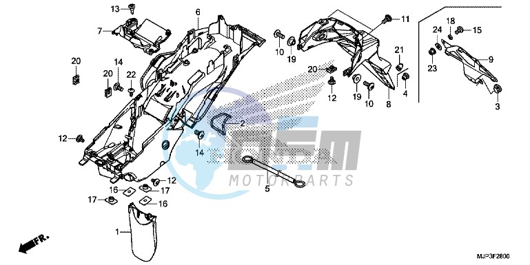 REAR FENDER