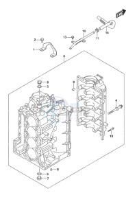 DF 90A drawing Cylinder Block