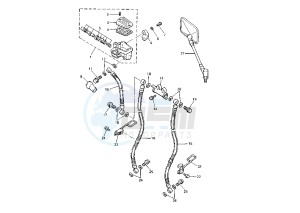 V-MAX 1200 drawing FRONT MASTER CYLINDER 1