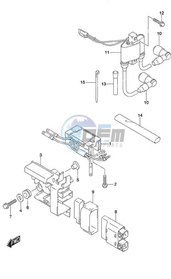 Rectifier/Ignition Coil w/Remote Control