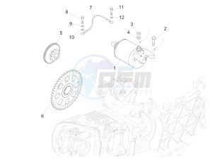 Fly 150 4T 3V ie (USA) drawing Stater - Electric starter