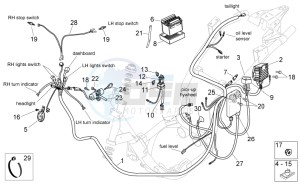 Mojito custom 50 2t (eng. piaggio) drawing Electrical system