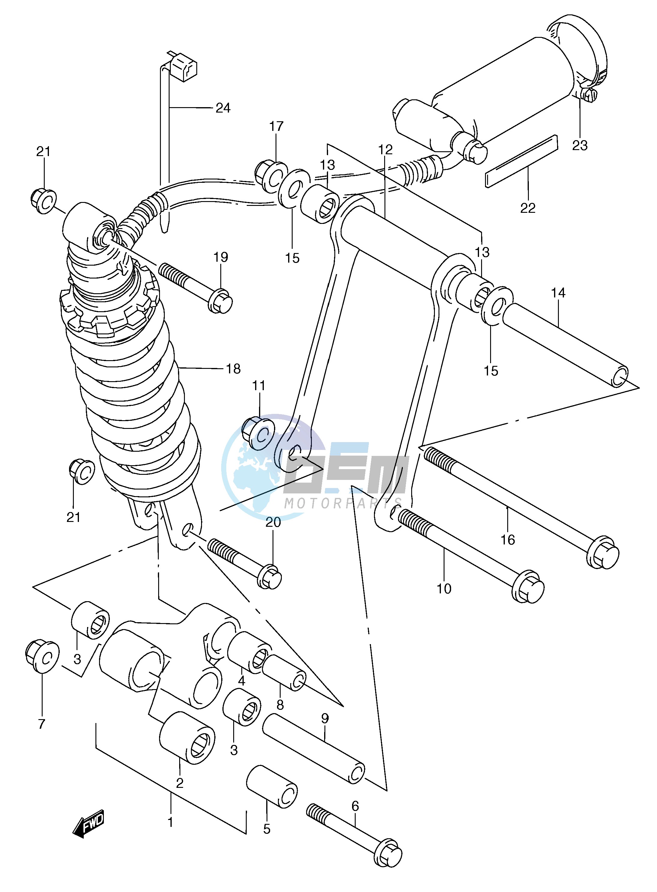 CUSHION LEVER (MODEL P R T)