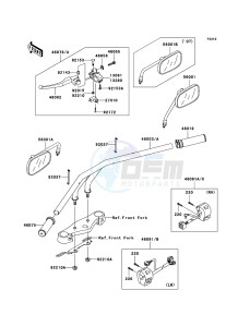 VN900_CUSTOM VN900C7F GB XX (EU ME A(FRICA) drawing Handlebar