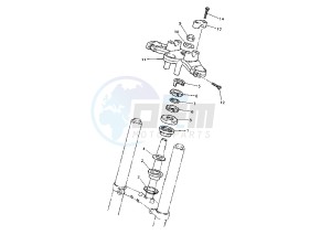 XJ S DIVERSION 600 drawing STEERING MY98-02