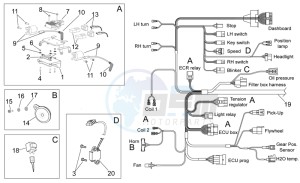 RXV 450 RXV 450-550 STREET LEGAL drawing Electrical system I