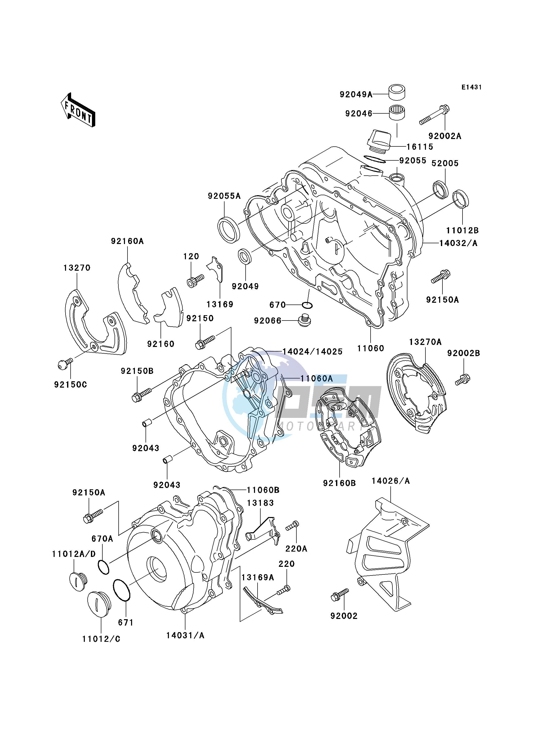 ENGINE COVER-- S- -