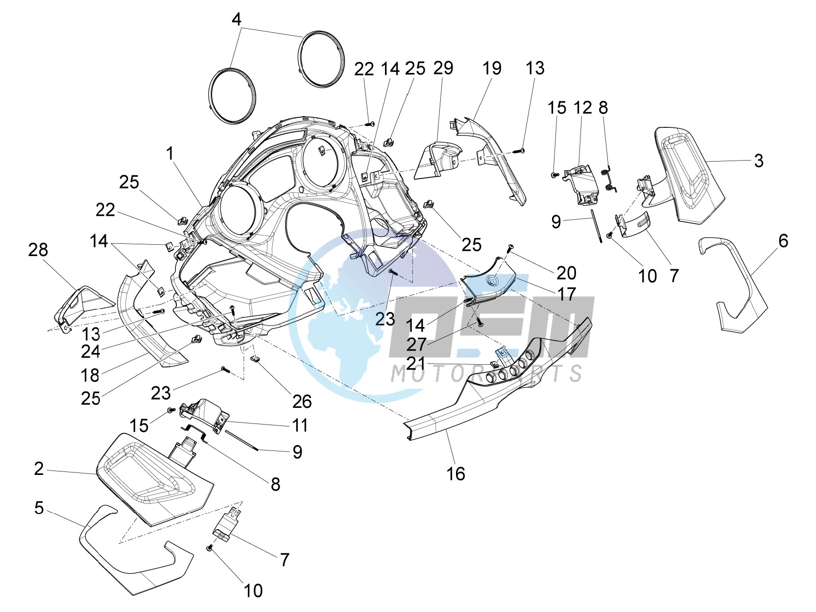 Wheel housing - Mudguard