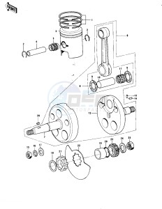 KE 175 B [KE175] (B1-B3) [KE175] drawing CRANKSHAFT_PISTON_ROTARY VALVE