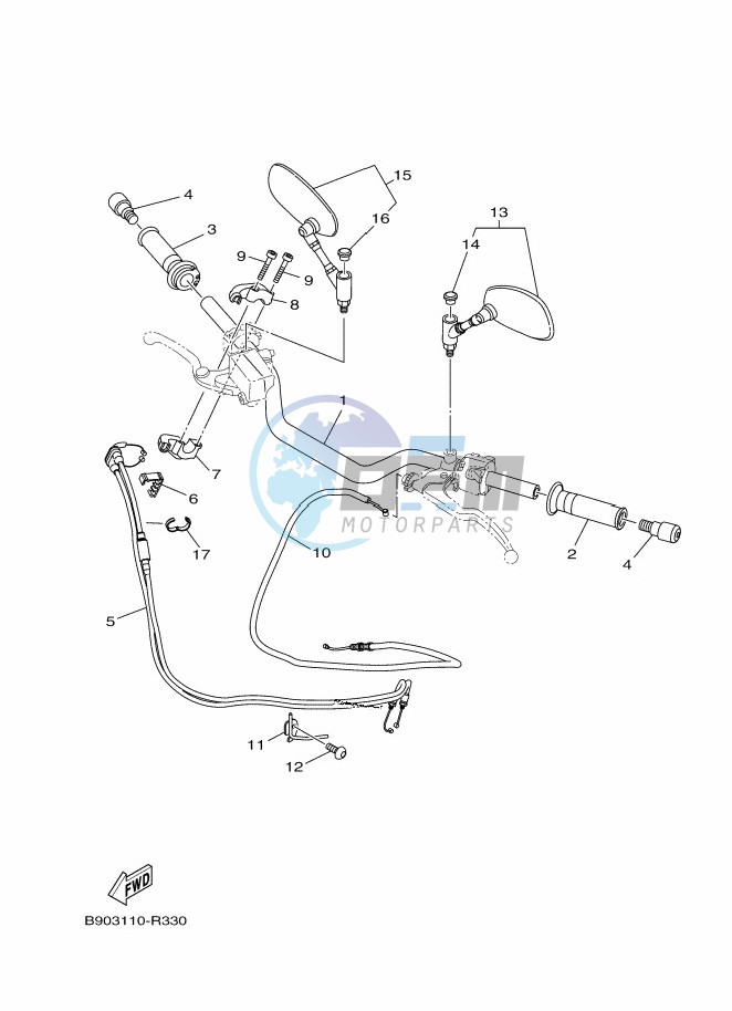 STEERING HANDLE & CABLE