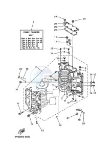 100A drawing CYLINDER--CRANKCASE