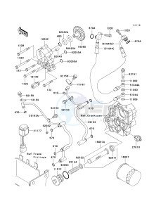 VN 1600 B [VULCAN 1600 MEAN STREAK] (B6F-B8FA) B8F drawing OIL PUMP_OIL FILTER