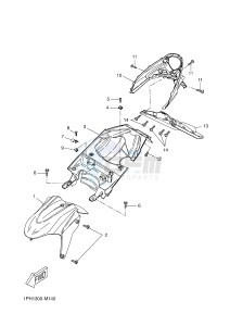 NS50 NITRO (1PH2) drawing FRONT FENDER