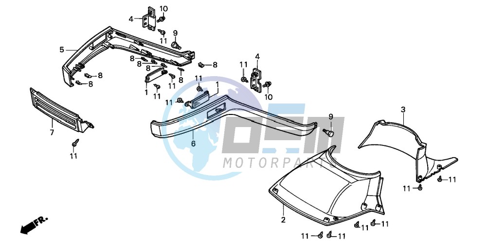 FRONT UNDER COVER/ FRONT FENDER