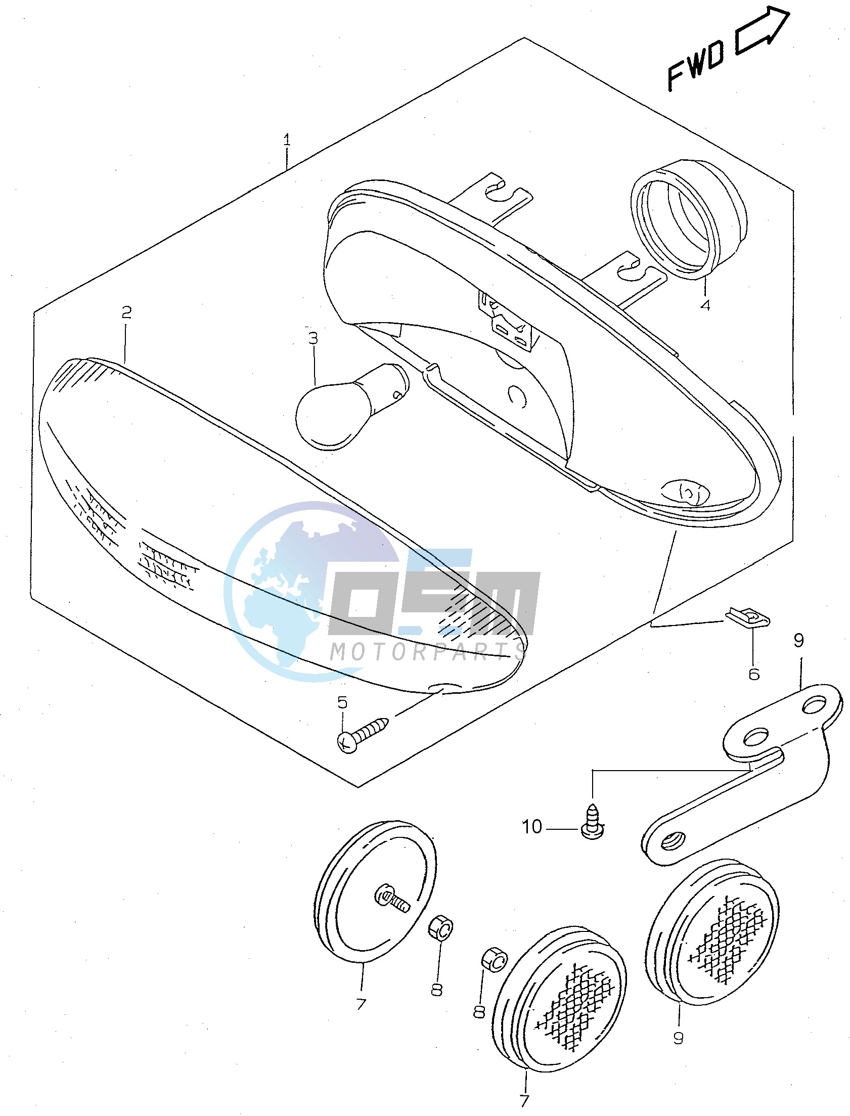 REAR COMBINATION LAMP