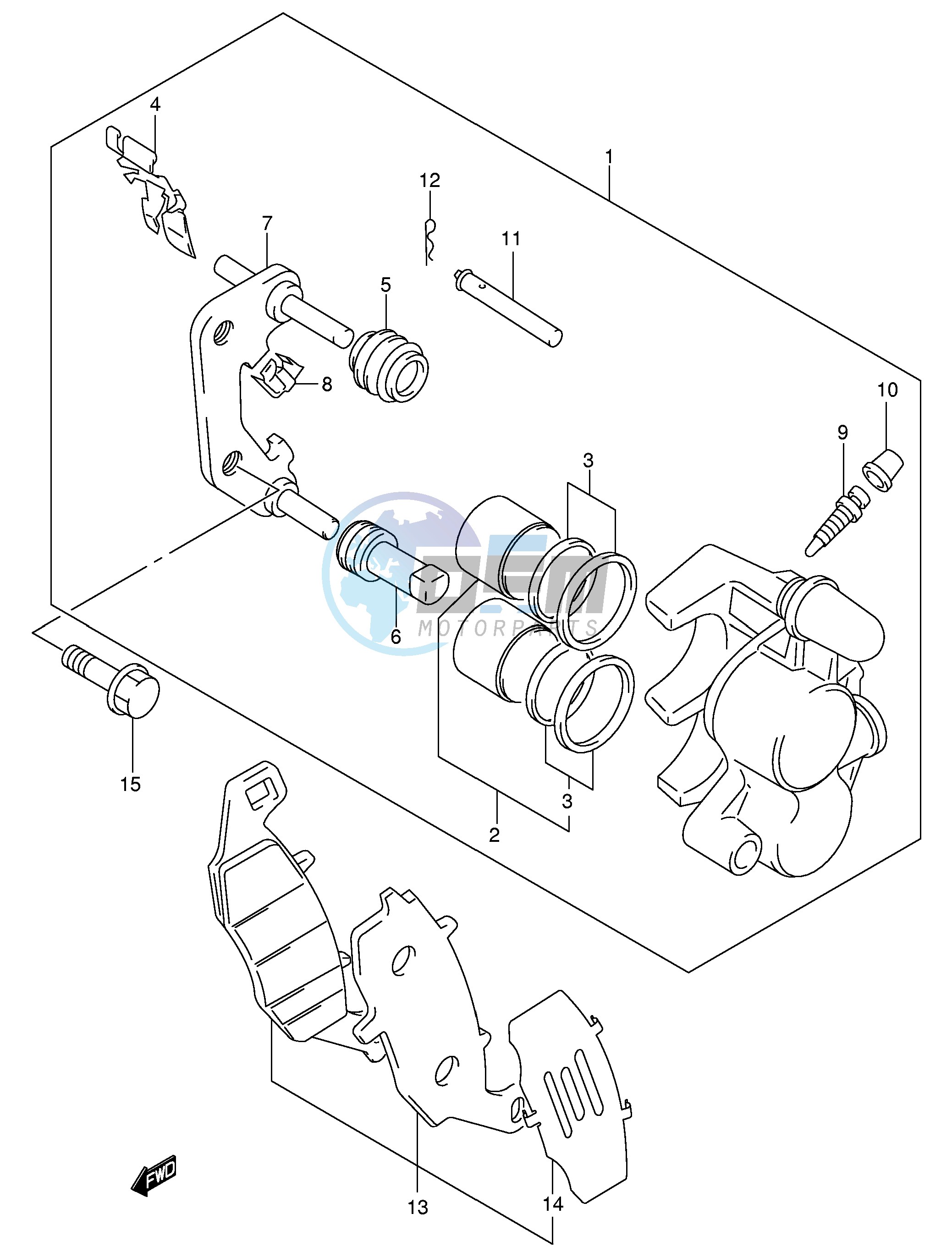 FRONT CALIPER