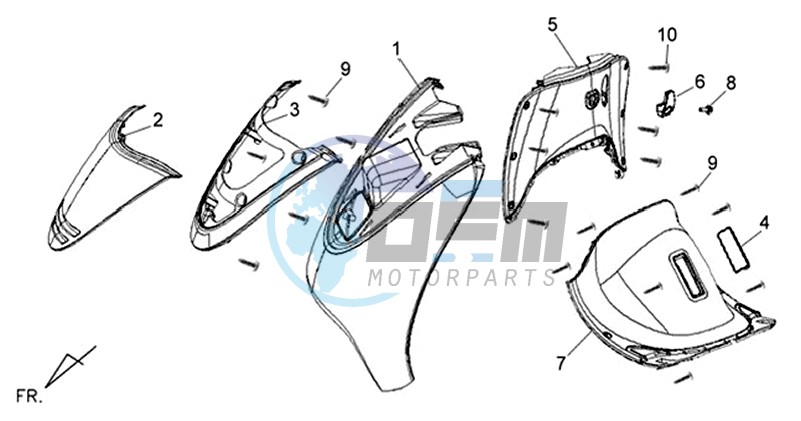 COWLING FRONT / COWLING INNER