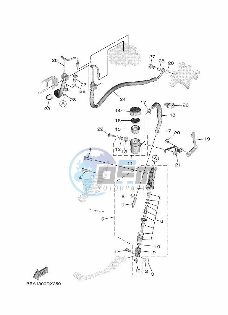 REAR MASTER CYLINDER